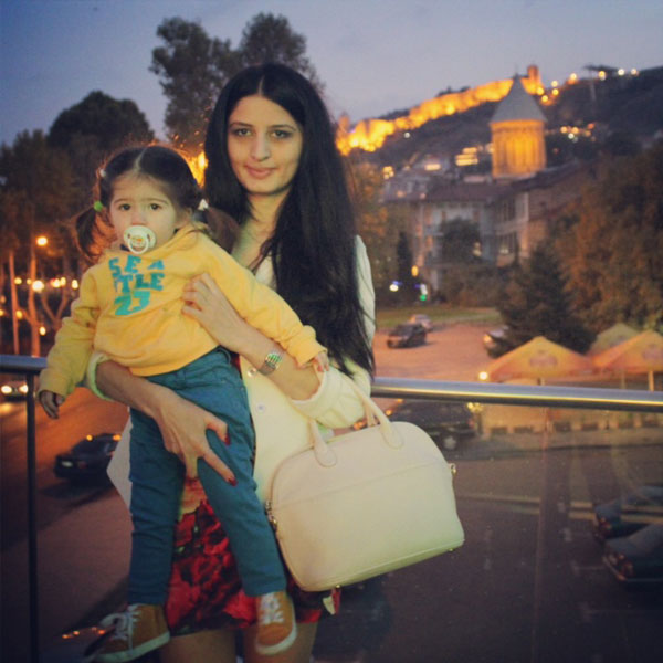 С Моной в Тбилиси